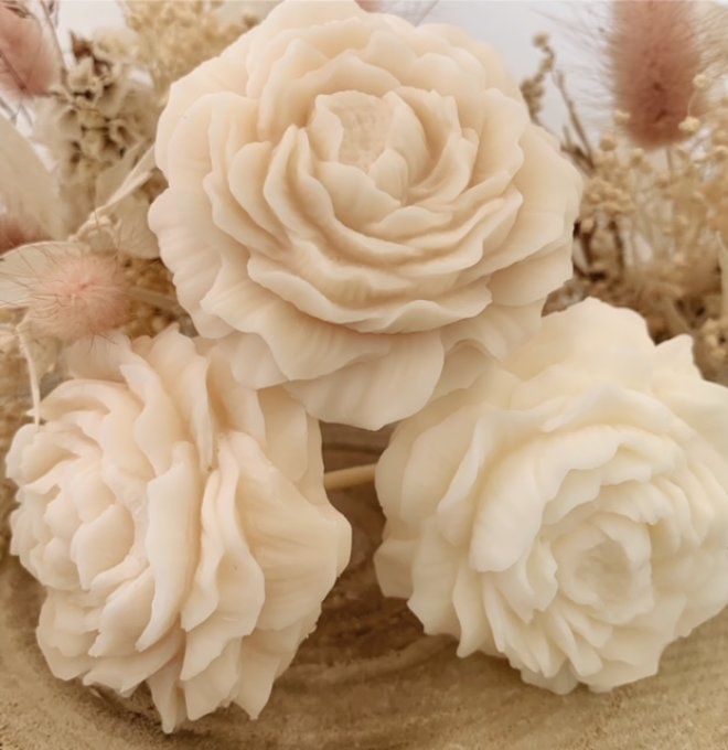 Fleur en cire 