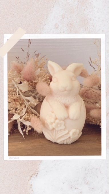Lapin de Pâques beige