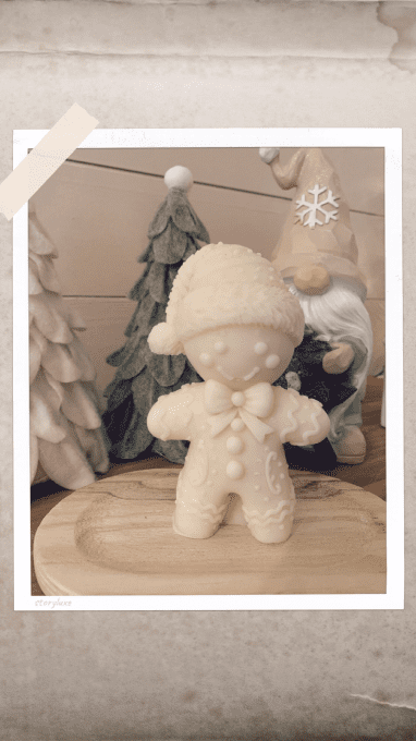 Décoration en cire parfumée 